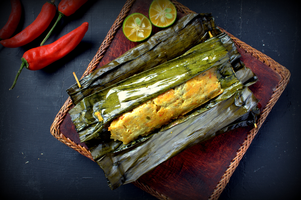 Salah satu makanan khas Indonesia Pepes.