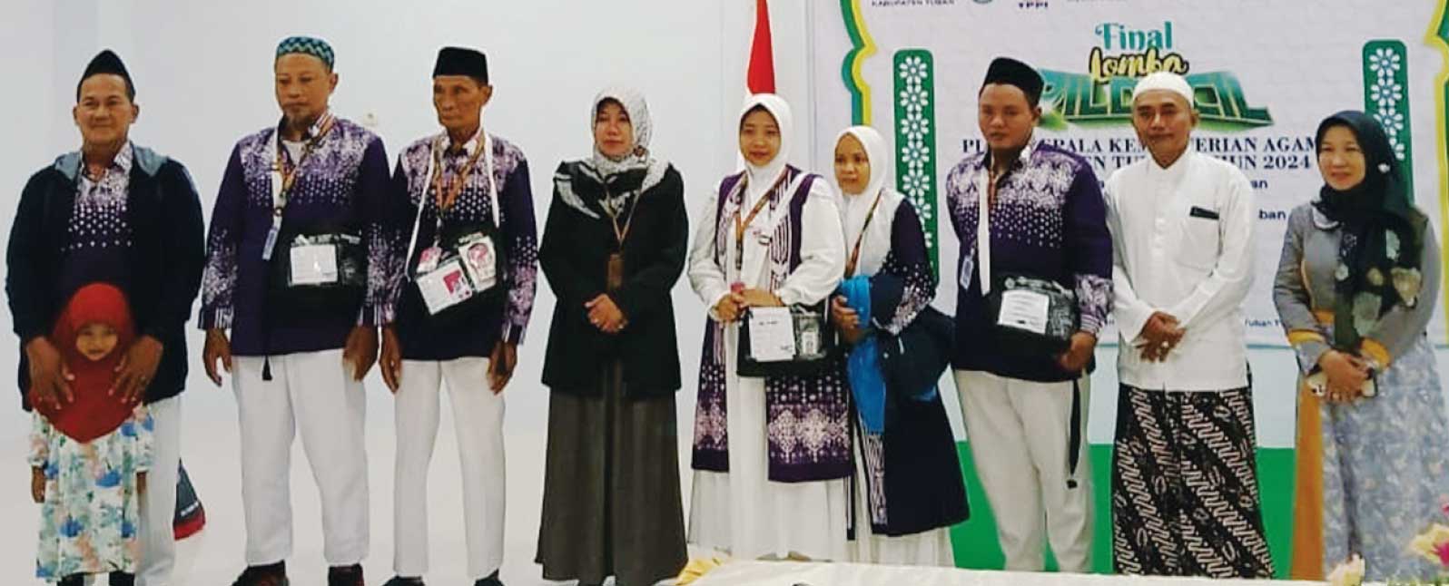 Enam CJH yang diberangkatkan 21 Mei lalu tergabung dalam kloter 42.
