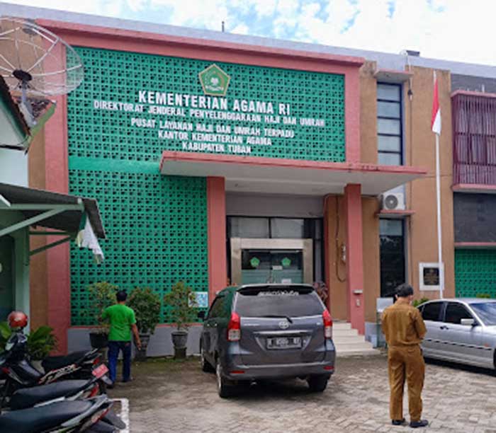 Kantor Penyelenggaraan Haji dan Umrah Kemenag Tuban.
