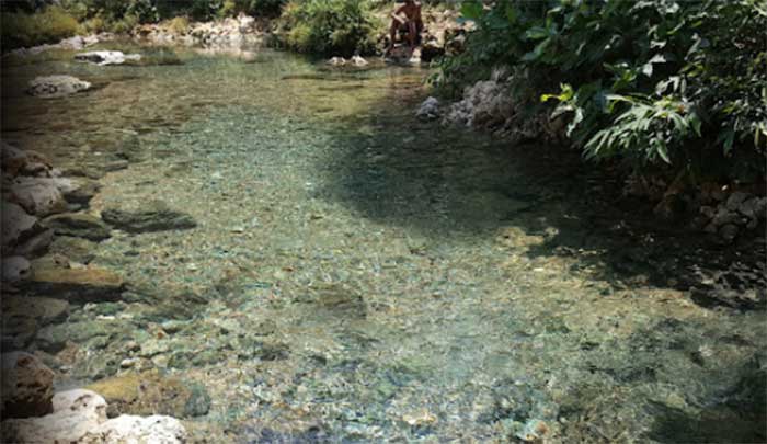 Sumber Mata Air Krawak di Desa Guwoterus, Kecamatan Montong, Tuban.