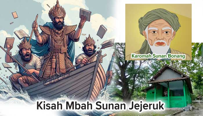 Ilustrasi kisah Sunan Jejeruk dan karomah Sunan Bonang