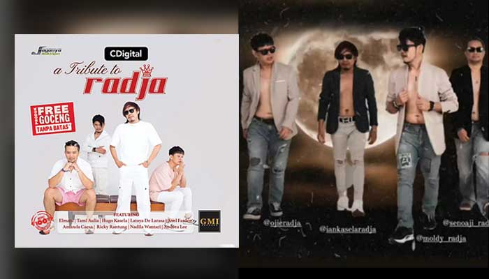 A Tribute to Radja, Album terbaru Radja yang dikemas dengan nuansa baru.