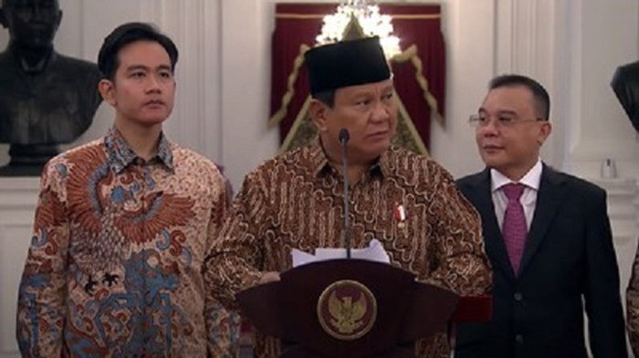 Presiden Republik Indonesia Prabowo Subianto mengumumkan nama-nama  wakil menteri Kabinet Merah Putih pada Minggu (20/10).