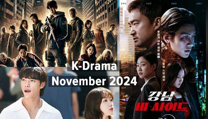 Drama Korea yang akan hadir di layanan streaming sepanjang November 2024.