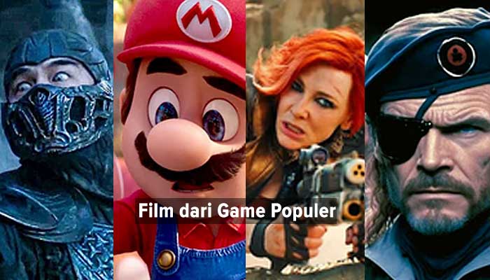Film-film yang diadaptasi dari game populer.