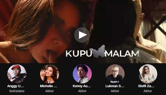 Link streaming Kupu Malam banyak diburu, adegan panas Michelle Ziudit menjadi daya tarik tersendiri di serial ini.