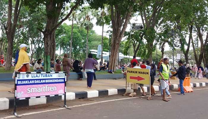 Ada banyak spot foto yang instagramable di Taman Hutan Kota Abhipraya Tuban.