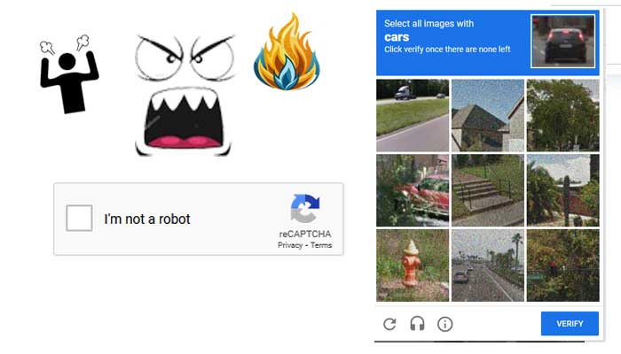CAPTCHA prosesnya bisa cepat dan lama sebab beberapa faktor yang mempengaruhi.