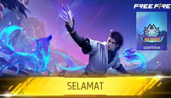 Siapa pemilik nomor 00001 untuk Bundle Evo Aurora FF masih jadi misteri.