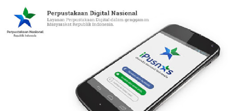 ilustrasi aplikasi iPusnas