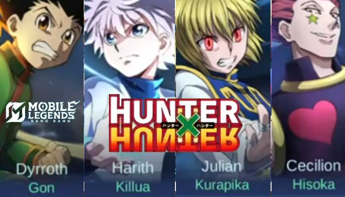 Skin Julian, spesial hasil kolaborasi MLBB dengan anime terkenal Hunter x Hunter.
