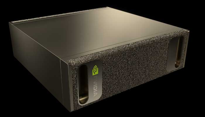 Project DIGITS dengan NVIDIA GB10 Superchip. Kemampuannya bisa menjalankan model AI langsung dari desktop pribadi.