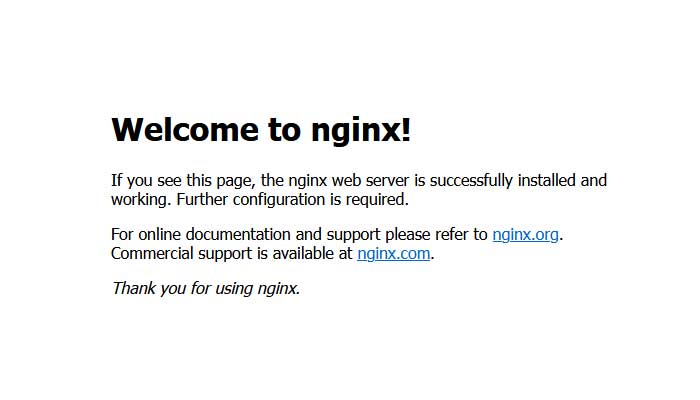Tangkapan layar pesan "Welcome to nginx!" yang muncul di peramban. Ada beberapa penyebab mengapa pesan ini muncul dan cara mengatasinya.