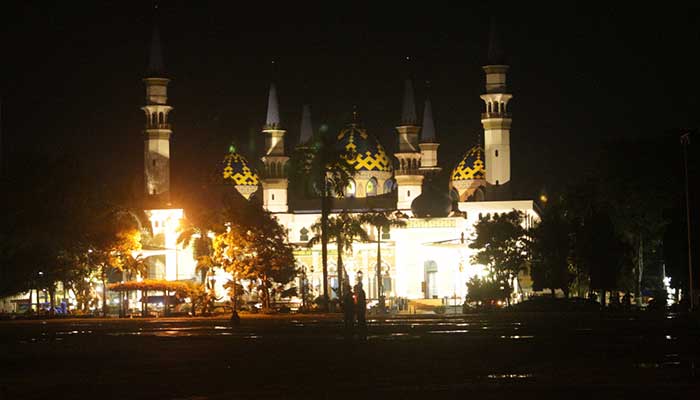 Masjid Agung Tuban. Foto diambil Januari 2024.