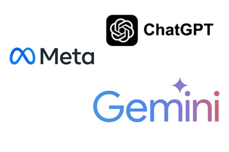 Chatbot Meta, Google Gemini, dan ChatGPT