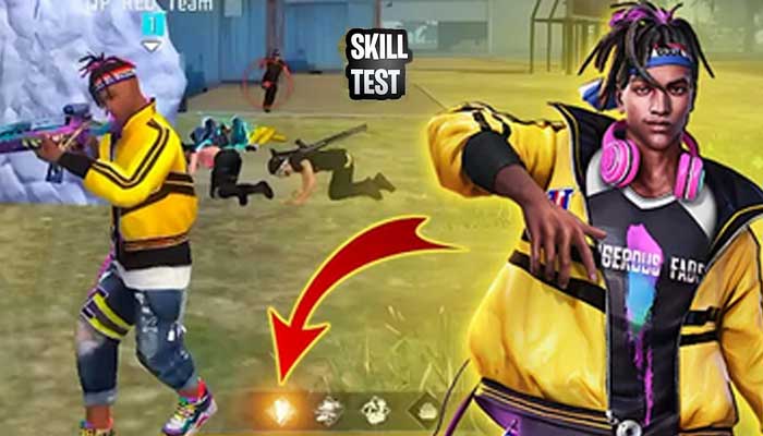 D-Bee, salah satu skill auto headshot FF yang wajib dicoba, ideal untuk pertempuran jarak dekat.