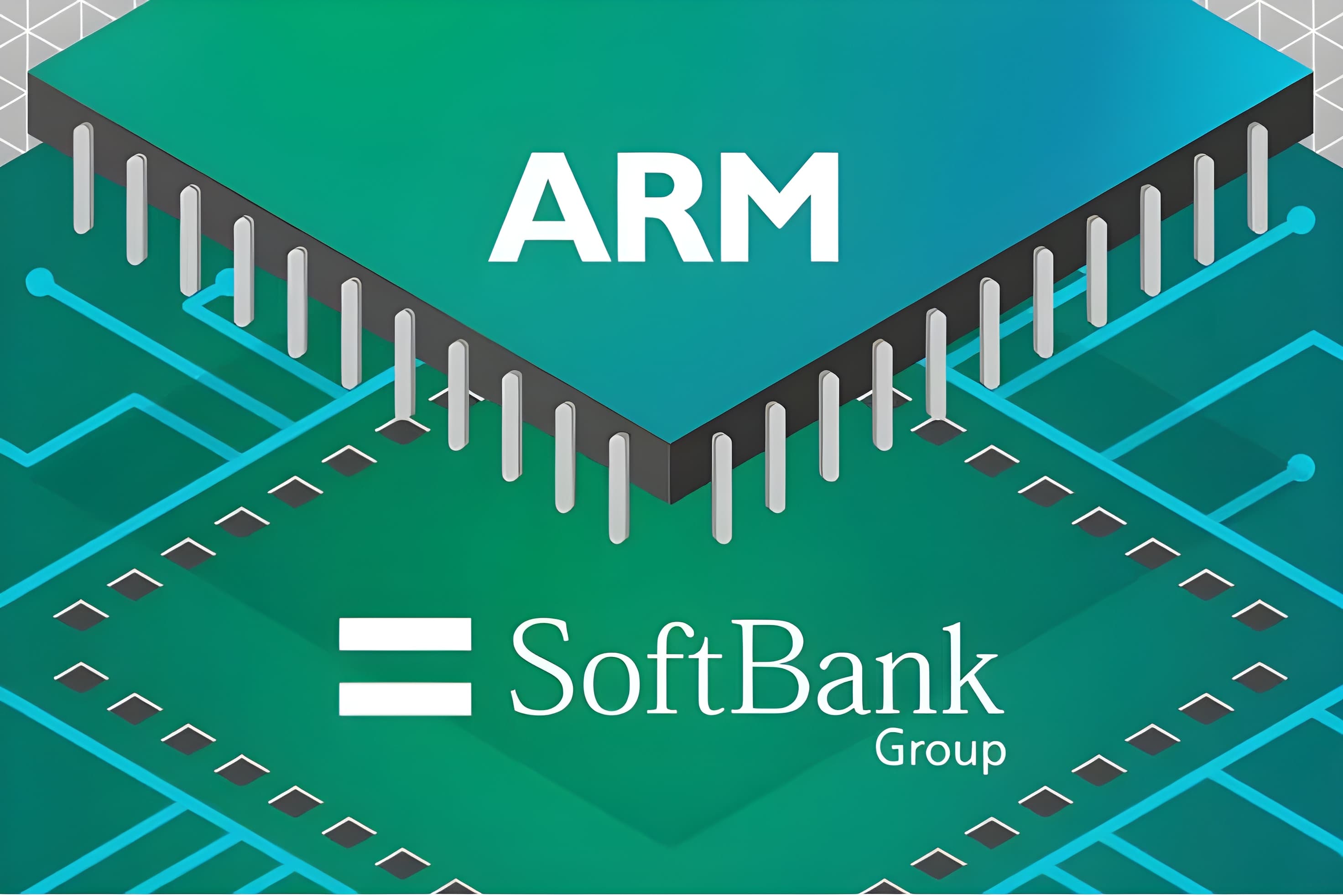 Ilustrasi ARM untuk meramaikan pasar chip.