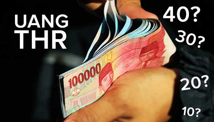 Untuk pemanfaatan lebih maksimal, alokasikan uang THR dengan rasio 40:30:20:10 adalah salah satu caranya.