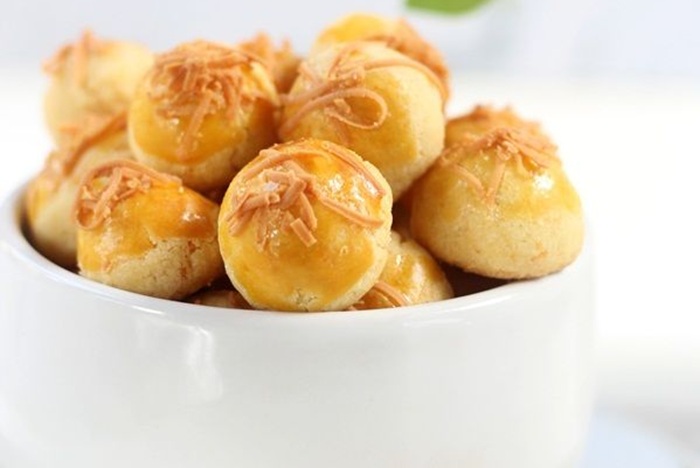 Nastar, salah satu kue kering khas Lebaran Idul Fitr.