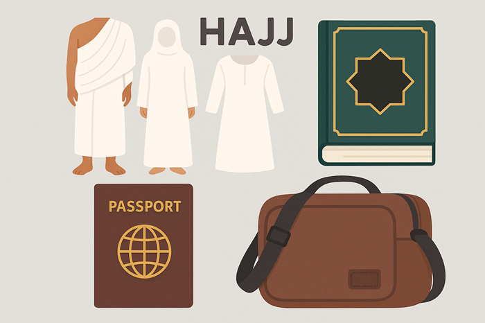 Barang yang wajib dibawa saat haji dan jangan sampai terlewatkan karena semuanya penting.