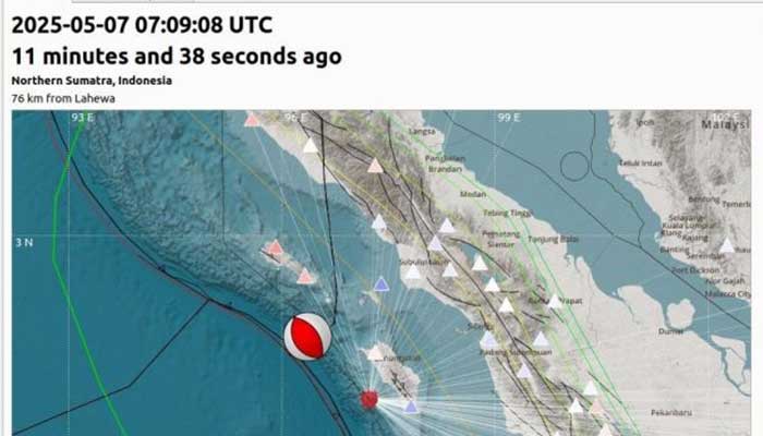 Gempa 5,4 Magnitudo yang mengguncang barat daya Nias berpusat di zona Megathrust Mentawai-Siberut.