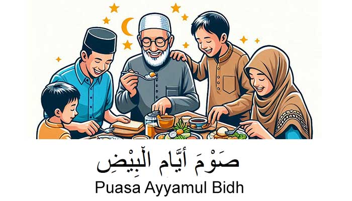 Asal usul puasa Ayyamul Bidh berkaitan dengan kisah sejarah Nabi Adam AS diturunkan ke bumi.