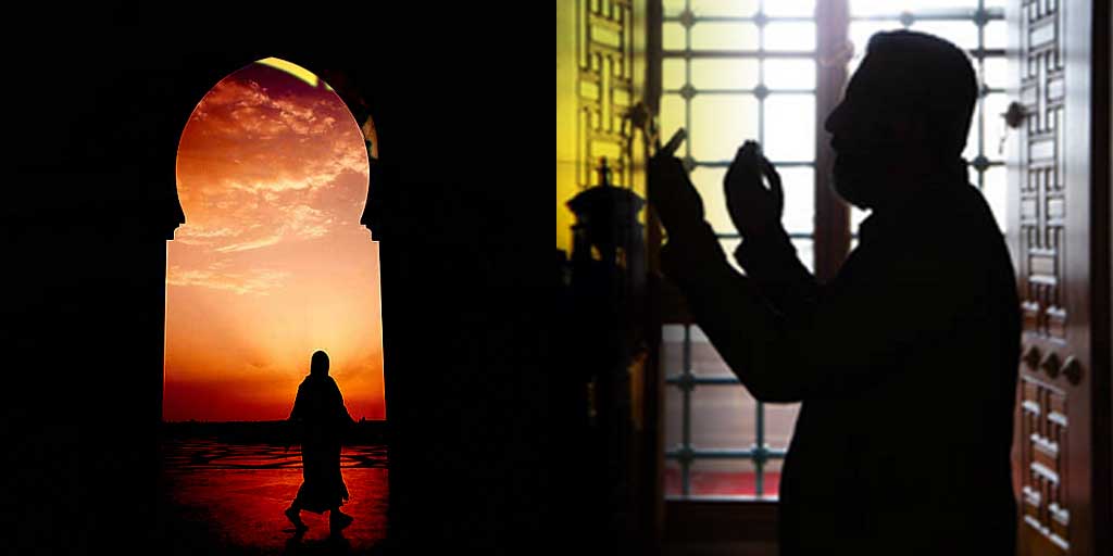 Ilustrasi jadwal sholat hari ini, Jumat 30 Mei 2025 untuk wilayah Surabaya, Yogyakarta, Jakarta, dan Malang.