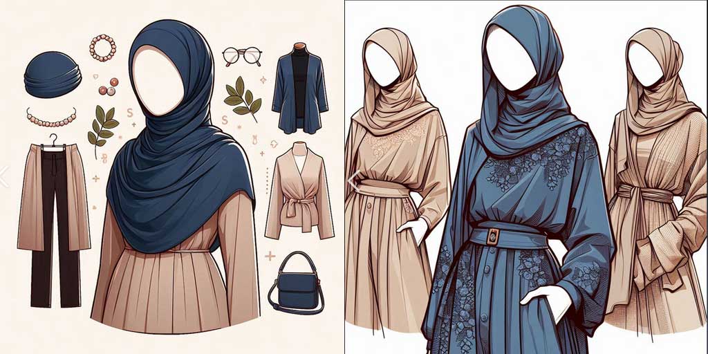 Pilih perpaduan warna hijab yang pas, penampilan hijaber bisa tampak lebih estetik, modern, dan tetap sopan.