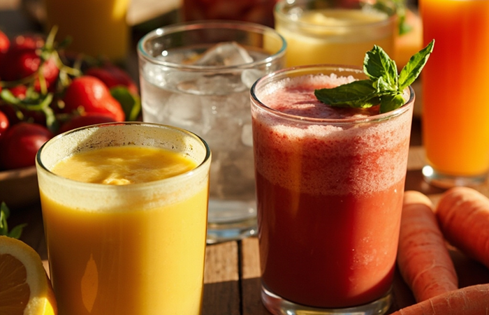 Minuman sehat yang bisa bikin wajahmu cerah.