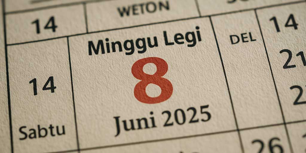 Hari Minggu Legi berdasar Primbon Jawa memiliki arti dan makna tersendiri, khususnya hari baik dan pantangan.