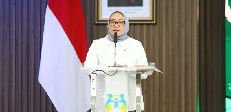 Menteri Pemberdayaan Perempuan dan Perlindungan Anak Arifatul Choiri Fauzi.