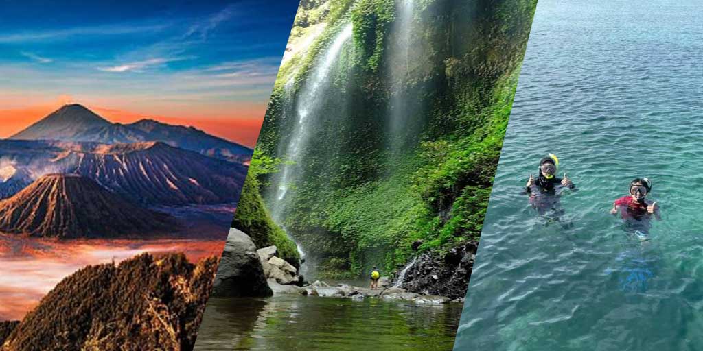 Wisata di Jawa Timur yang Viral di TikTok 2025 ini eksotis, instagramable, dan edukatif, dari Gunung Bromo hingga Gili Ketapang & Pantai Pulau Merah.