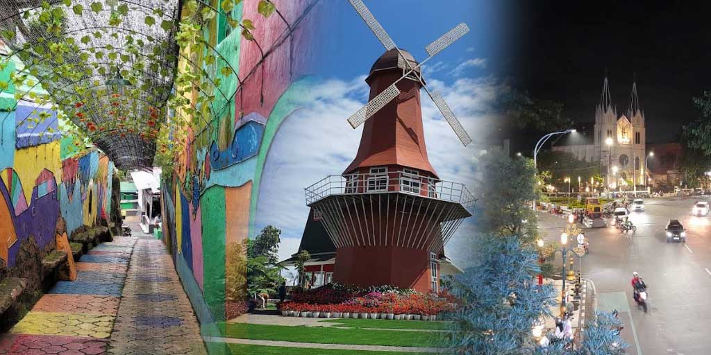 Tempat wisata yang menawarkan spot foto instagramable di Malang.