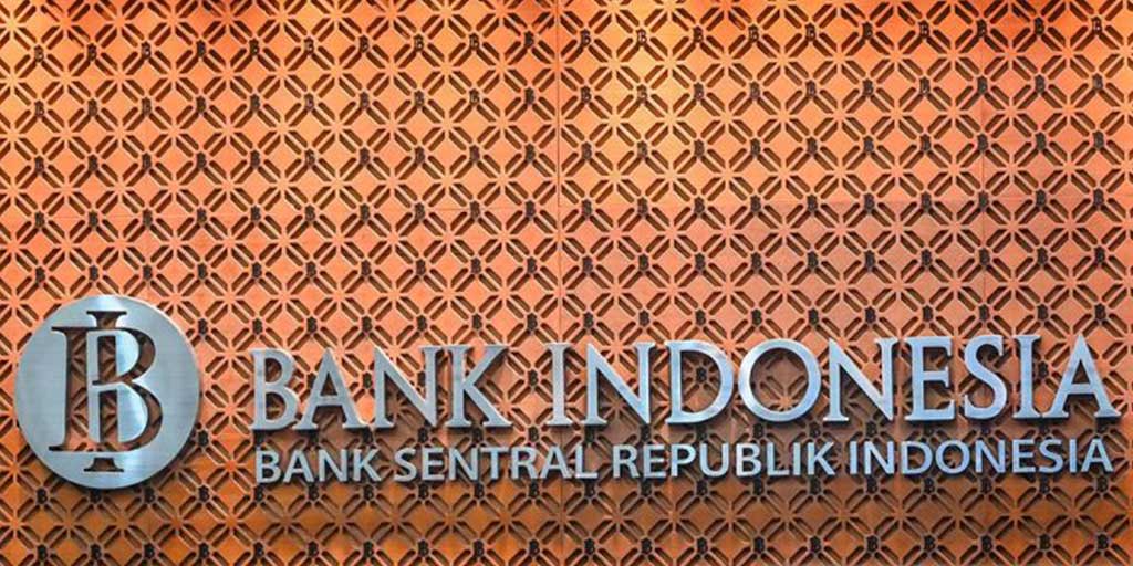 Logo Bank Indonesia. Pemerintah dan BI menyebut posisi Utang Luar Negeri Indonesia per April 2025 masih &ldquo;terjaga dan sehat&rdquo;.