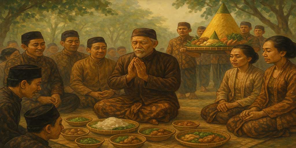 Manganan, tradisi ritual sedakah bumi yang penuh filosofi dan sarat makna. Foto adalah ilustrasi.