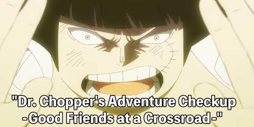 Tangkapan layar episode spesial dari link nonton One Piece Dr Chopper&rsquo;s Adventure Checkup yang rilis 22 Juni 2025.