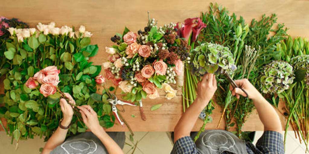 Cara baru healing Gen Z yang hasilkan cuan: florist arrangement. Foto adalah ilustrasi.