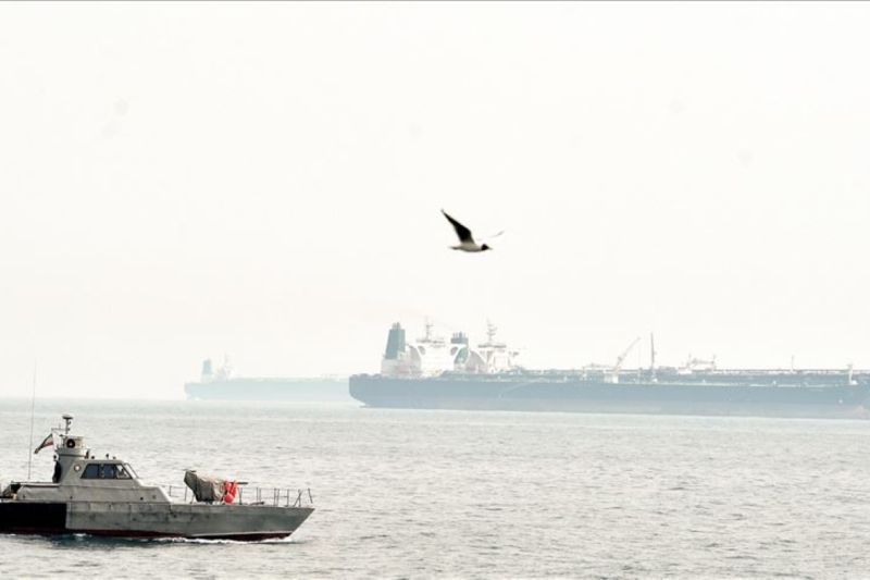 Selat Hormuz, Iran.