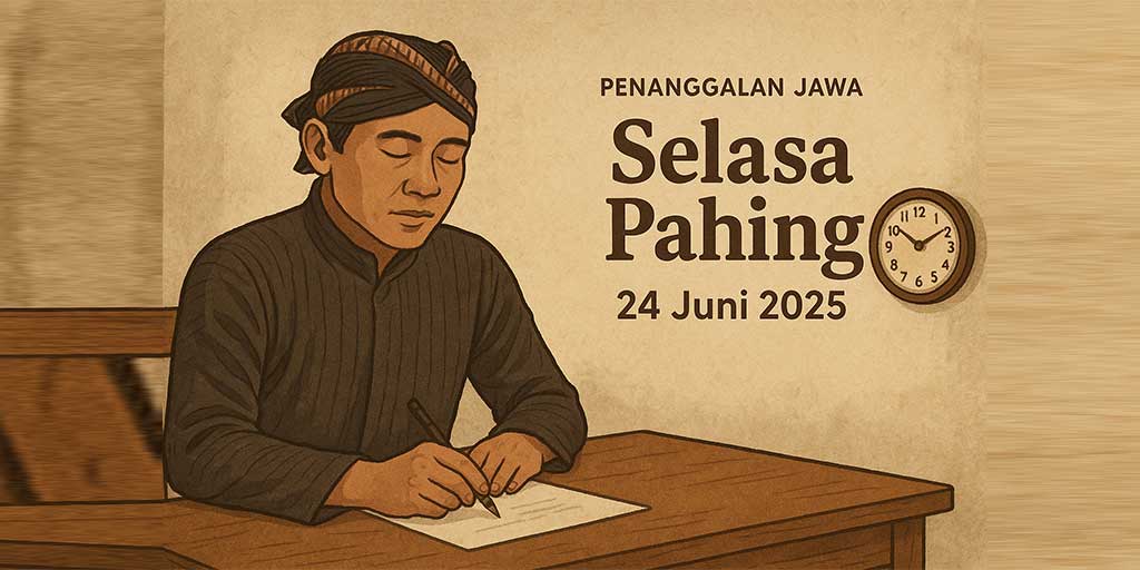 Sesuai Kalender Jawa, 24 Juni 2025 ini adalah tanggal 27 bulan Besar, pasarannya Selasa Pahing dengan jumlah Neptu 12. Foto adalah ilustrasi
