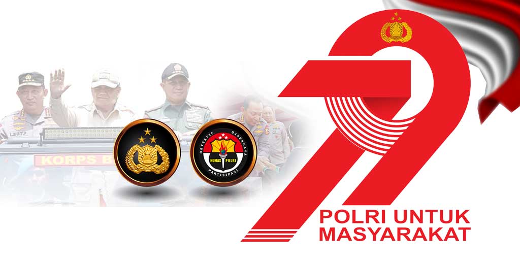 Logo Hari Bhayangkara 2025.