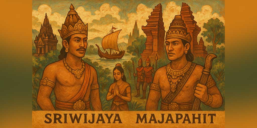 Kerajaan Sriwijaya dan Majapahit, jejak peradaban maritim Indonesia. Foto adalah ilustrasi.
