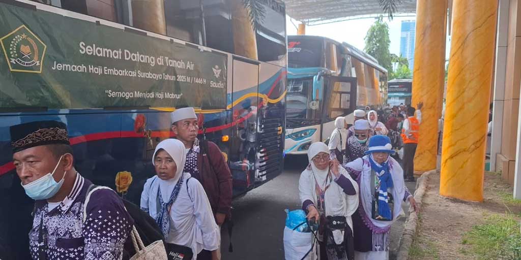 Jemaah haji Tuban 2025.