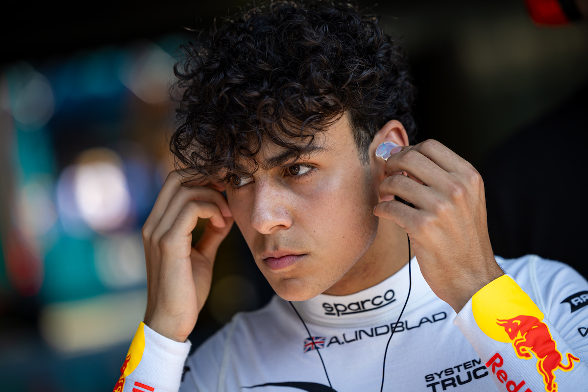 Arvid Lindblad, #3 Prema, during round 10 of the FIA Formula 3 Championship at Autodromo di Monza in Italy on August 30 - September 1, 2024. // Dutch Photo Agency / Red Bull Content Pool // SI202408301318 // Usage for editorial use only //