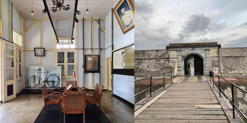 Provinsi Bengkulu menyimpan deretan destinasi sejarah dan alam, dari rumah pengasingan Bung Karno hingga Benteng Marlborough yang eksotis.