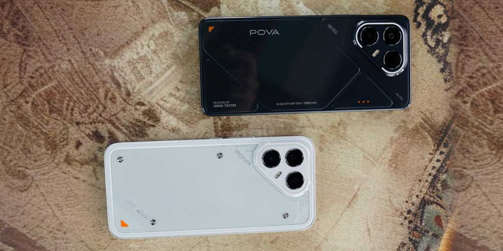 Techno Pova 7 yang digadang-gadang sebagai ponsel andalan gamer.