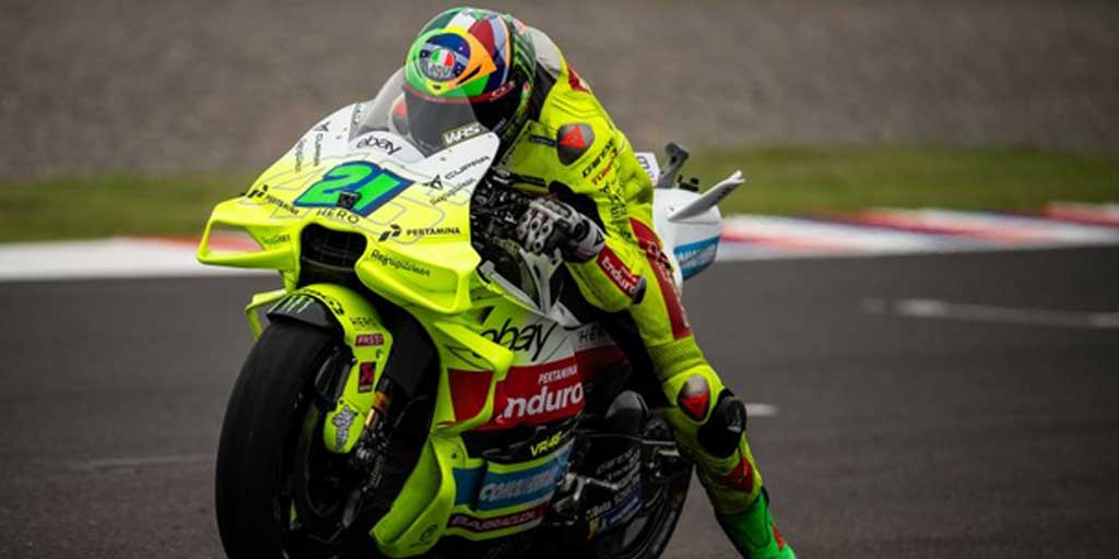 Pembalap Pertamina Enduro VR46 Franco Morbidelli.