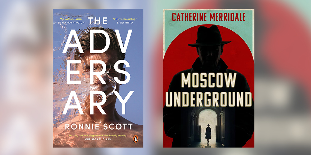 cover buku Moscow Underground dan The Adversary yang merupakan buku fiksi sejarah terbaik menurut The Times