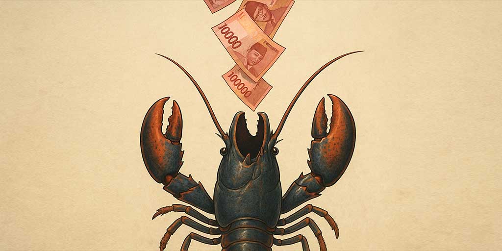 Budidaya lobster air tawar salah satu pilihan peluang meraub cuan dengan modal kecil dan sederhana yang bisa dilakukan dari rumah. Foto adalah ilustrasi.