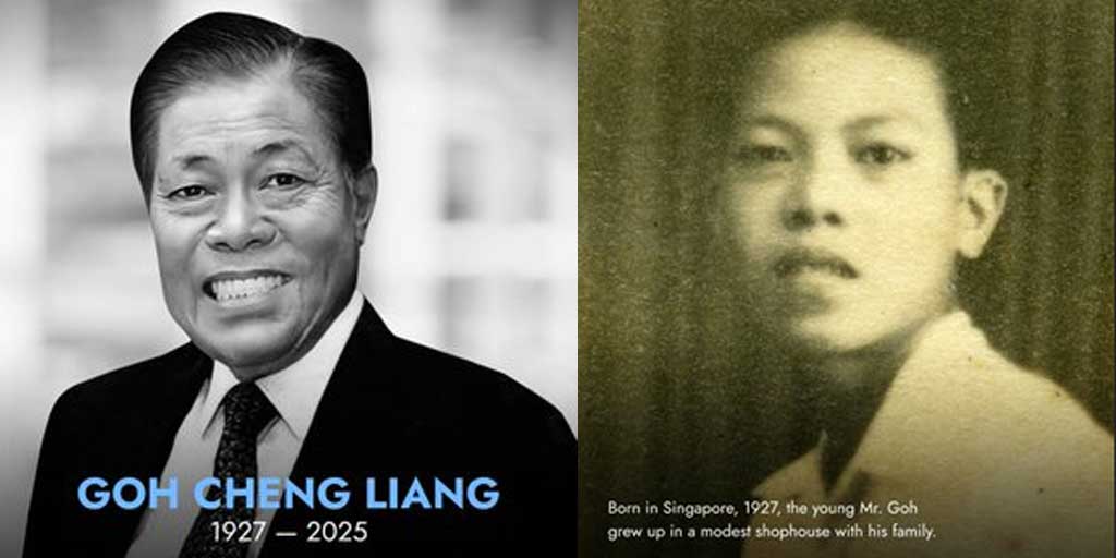 Goh Cheng Liang meninggal dunia pada usia 98 tahun.