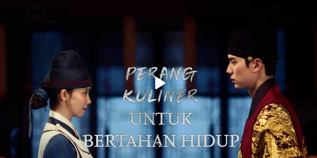 Tangkapan layar teaser resmi Bon Appetit, Your Majesty: Drama Korea terbaru Agustus di Netflix, kisah koki modern yang terlempar ke era Joseon dan masak untuk sang Raja.